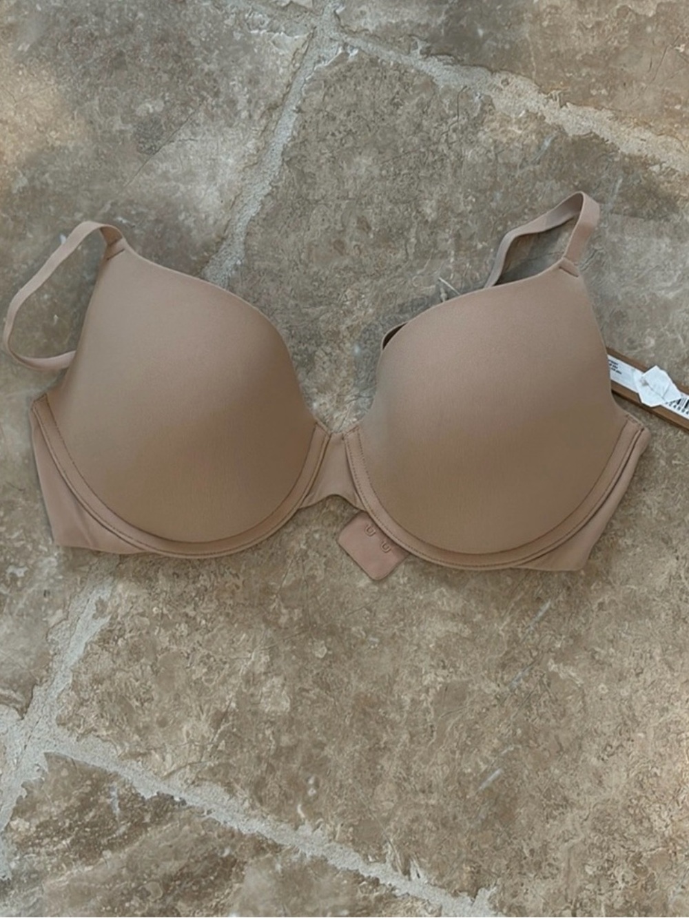 NWT SKIMS fits everybody t-shirt Demi bra in clay - Picture 3 of 5